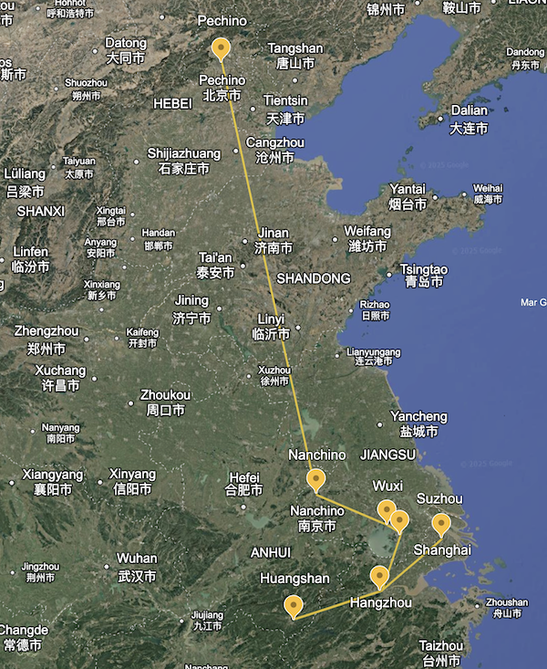 itinerario perfetto per scoprire la Cina orientale