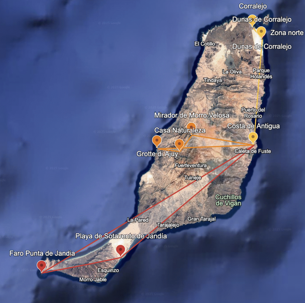 Tour perfetto di Fuerteventura