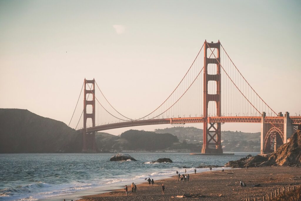 Il Golden Gate:  il ponte piu' famoso del mondo