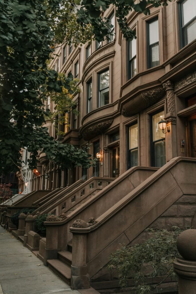 Edifici tipici del Greenwich Village di New York