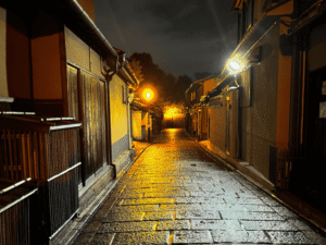 Il quartiere storico di Gion a Kyoto