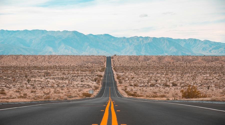 strada americana infinita