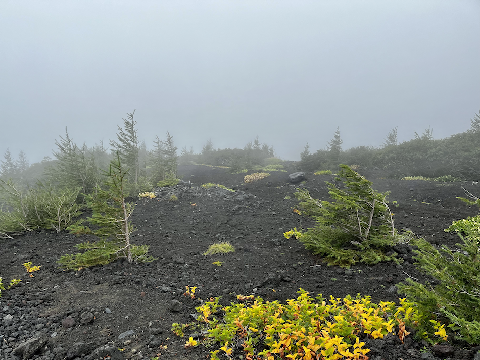 Mal di montagna durante la scalata del Monte Fuji